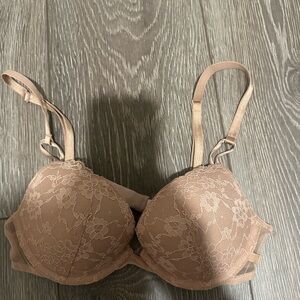 Victoria's Secret Lace Push-Up Bra in Brown
